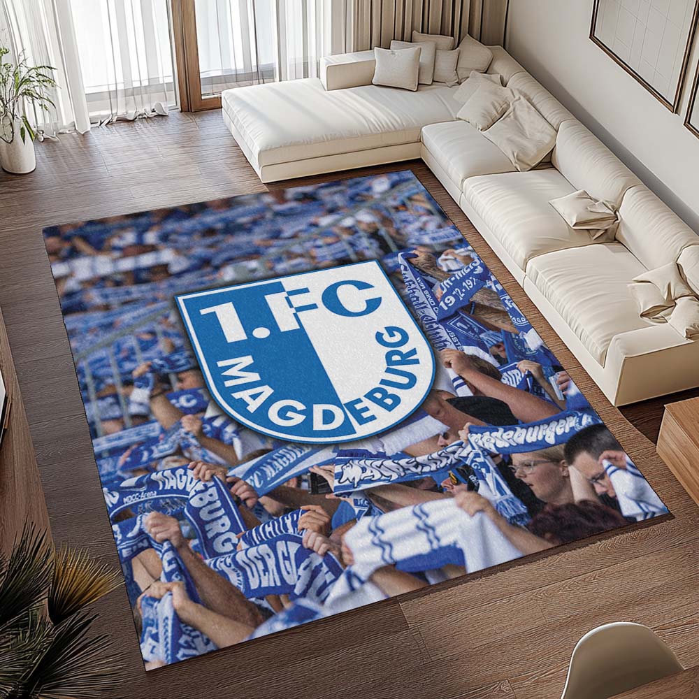 1. FC Magdeburg - FCM Teppich - Design 08 - Teppich für Fans 2