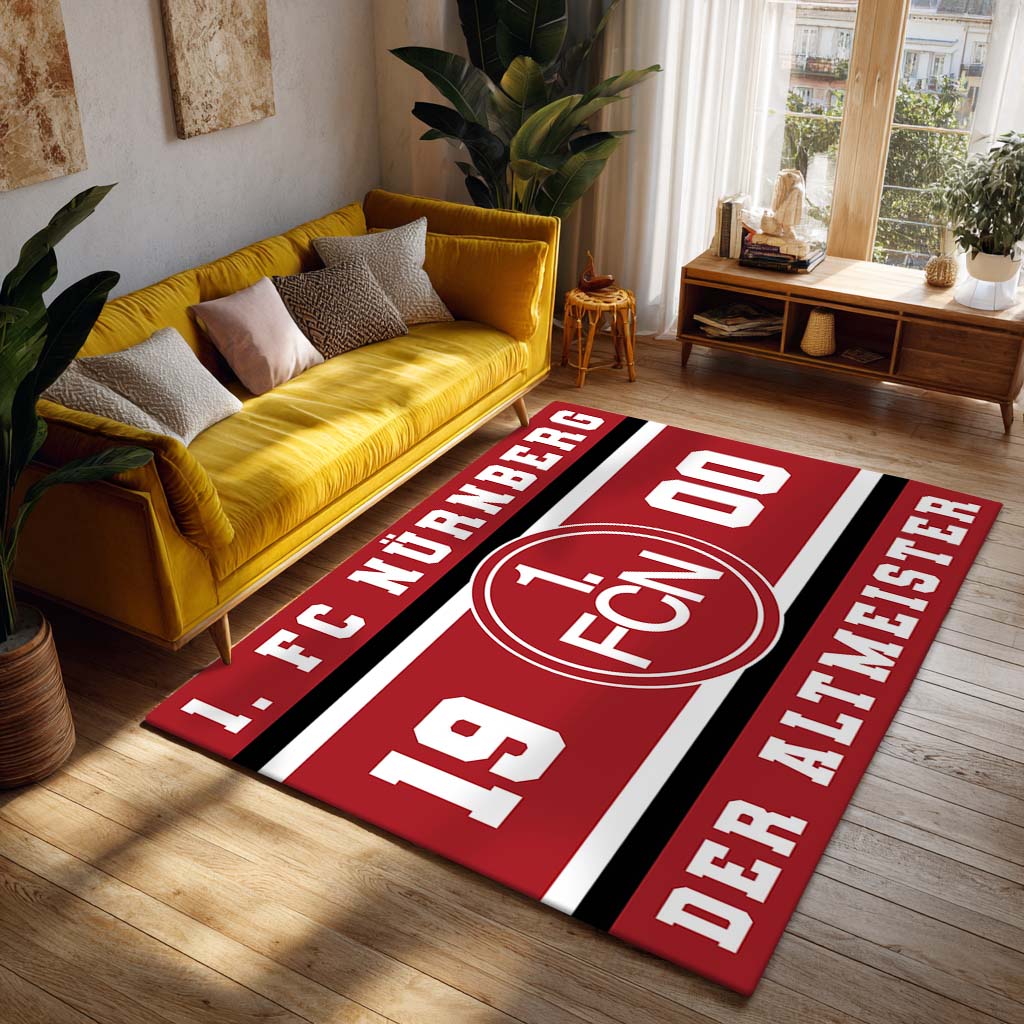 1. FC Nürnberg - FCN Teppich 22 - Teppich für Fans 2