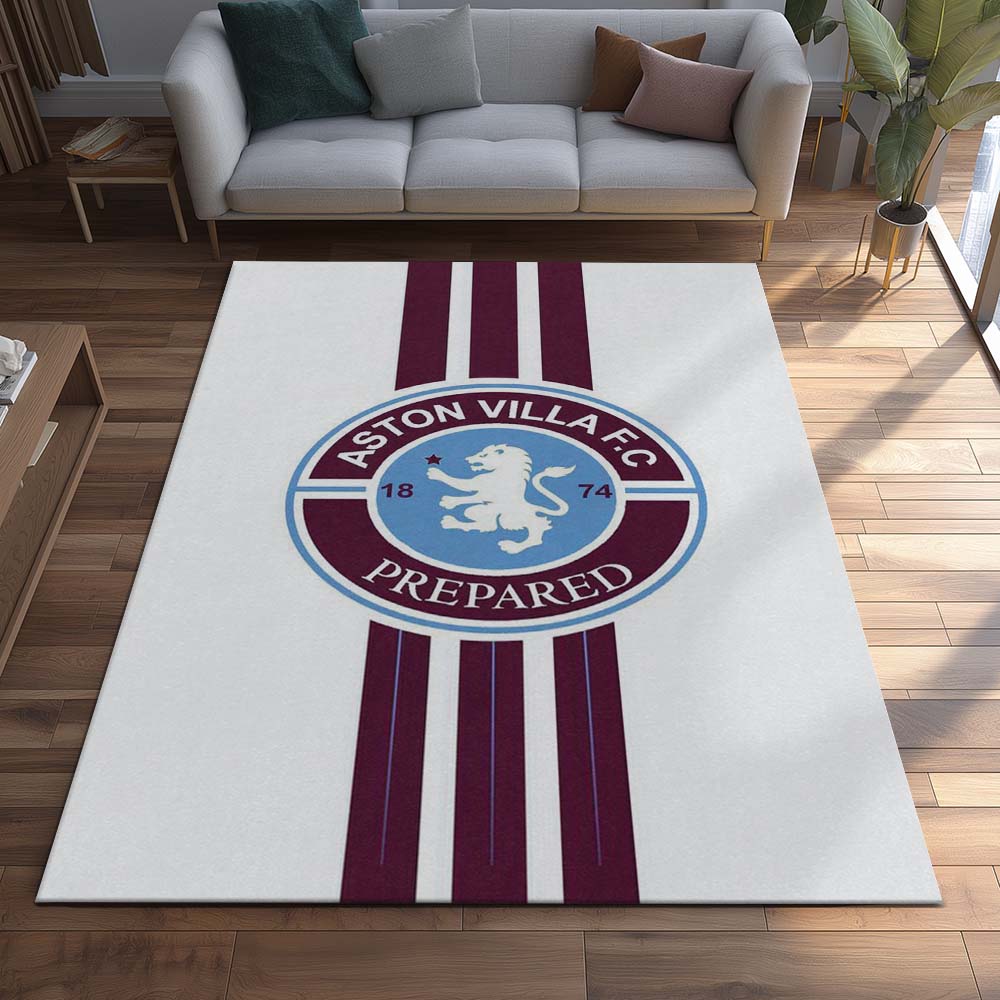 AVFC Aston Villa FC 1874 Football Club Prepared Teppich 2