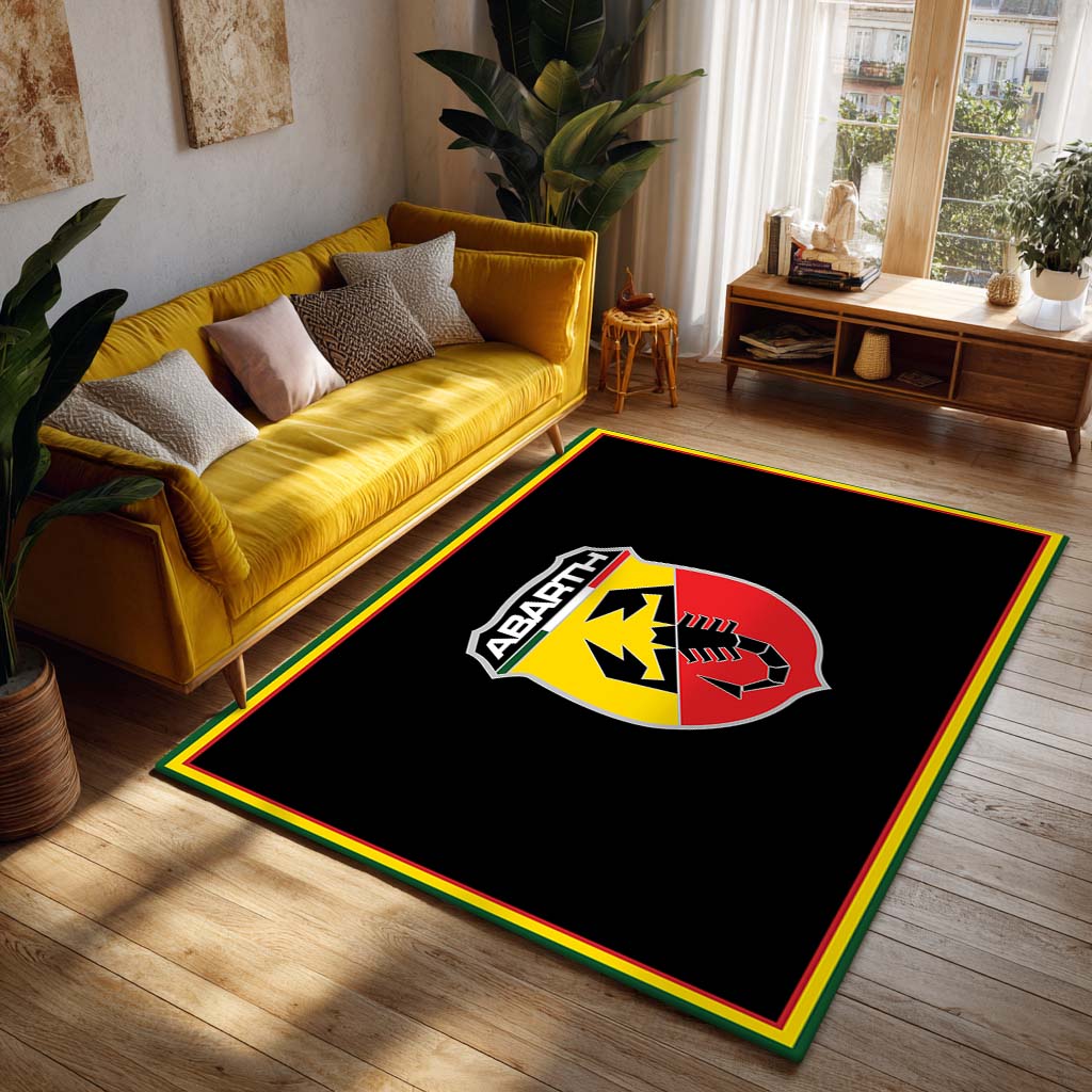 Abarth Sports Car Teppich - Teppich mit Automotiv-Motiv-2