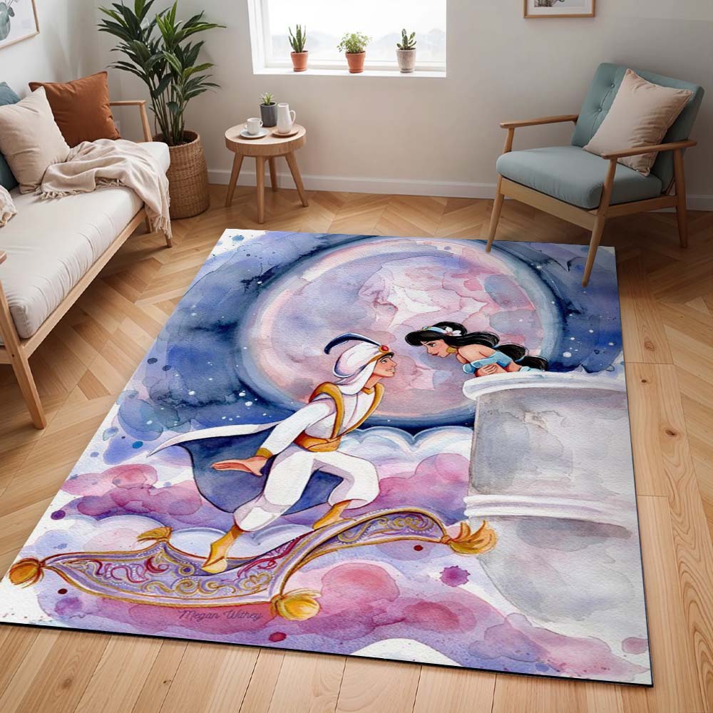 Aladdin und Prinzessin Jasmin – Disney 02 Teppich - TOK
