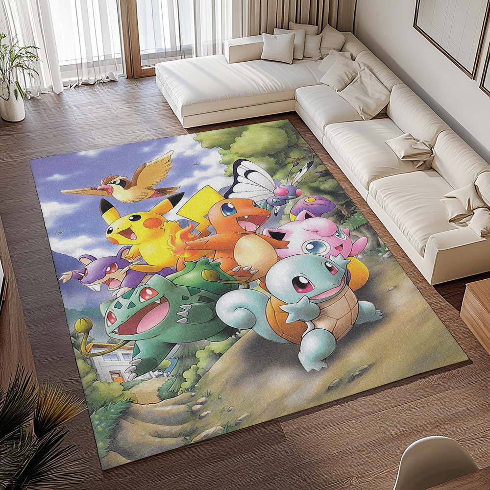 Alle glücklichen Pokémon Teppich - TOK 2