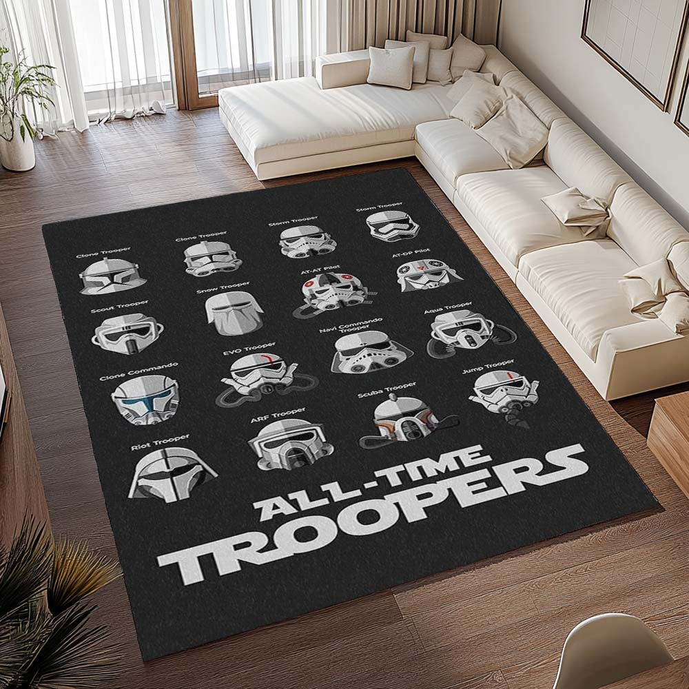 Alle Star Wars Sturmtruppler Helm Teppich - TOK 2