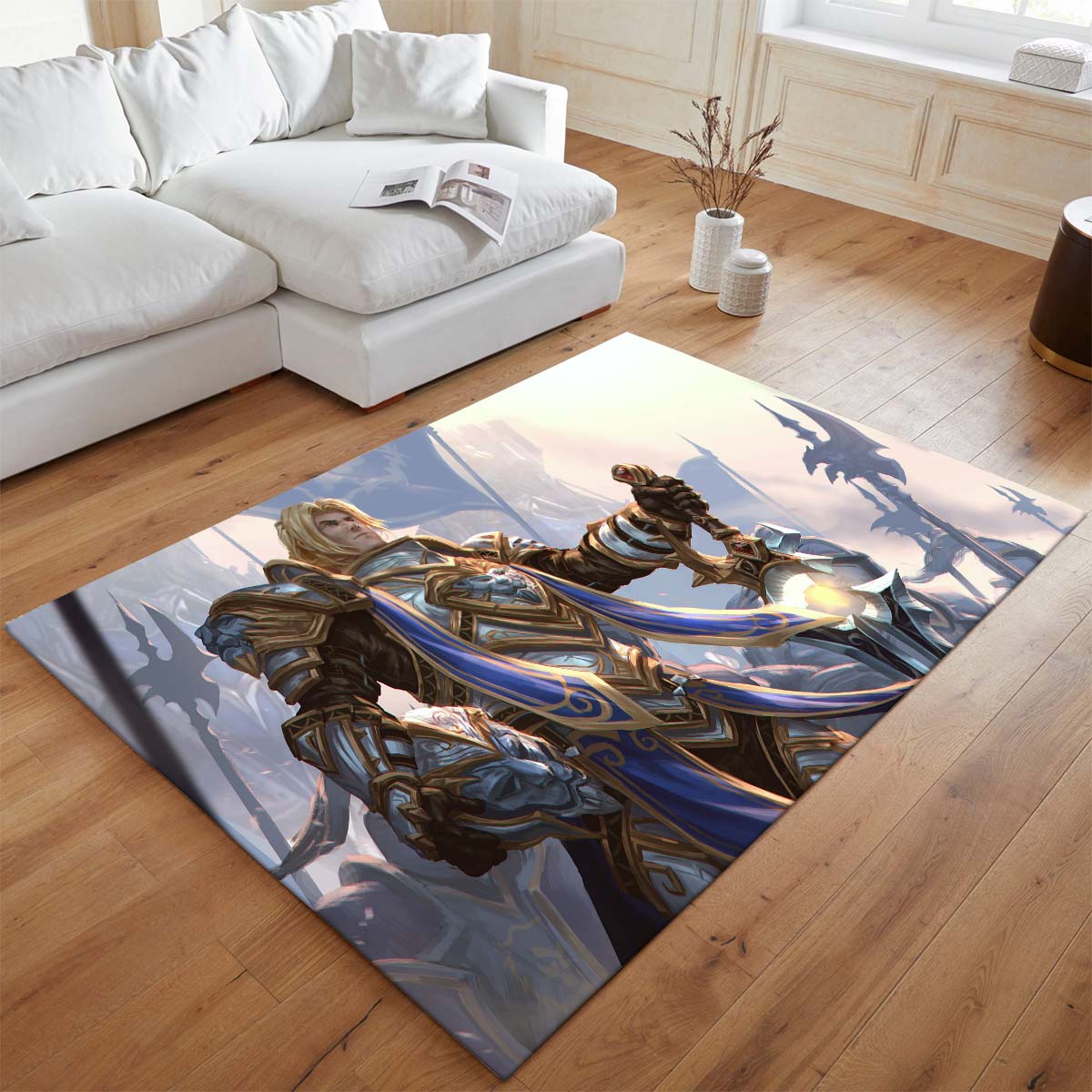 Anduin Wrynn Die Allianz-Armee World of Warcraft WOW Schlacht um Azeroth Teppich - TOK 2