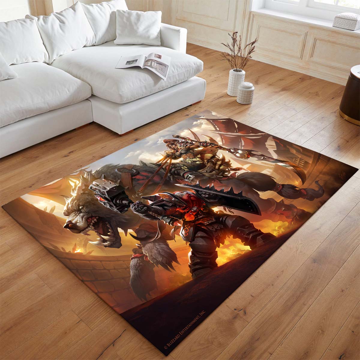 Anduin Wrynn World of Warcraft WOW Schlacht um Azeroth Teppich - TOK 2