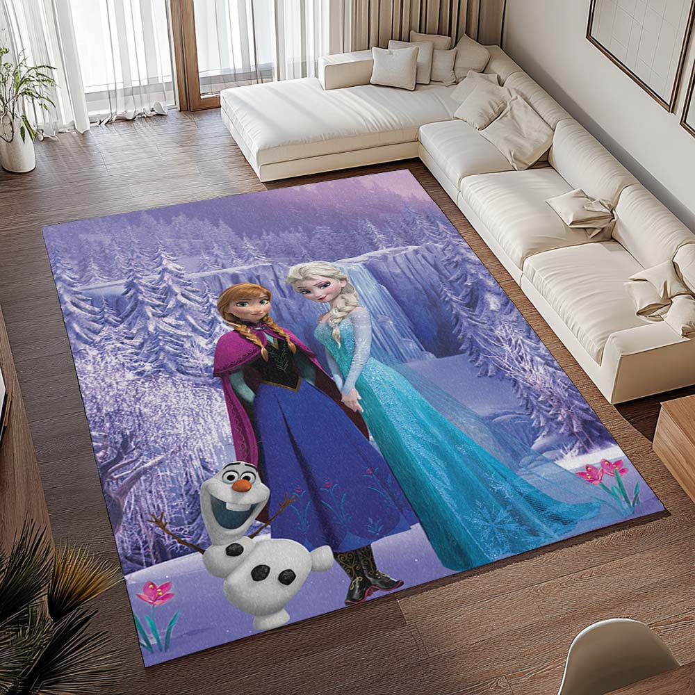 Anna Elsa Olaf Die Eiskönigin - Frozen Disney 1002 Teppich - TOK 2