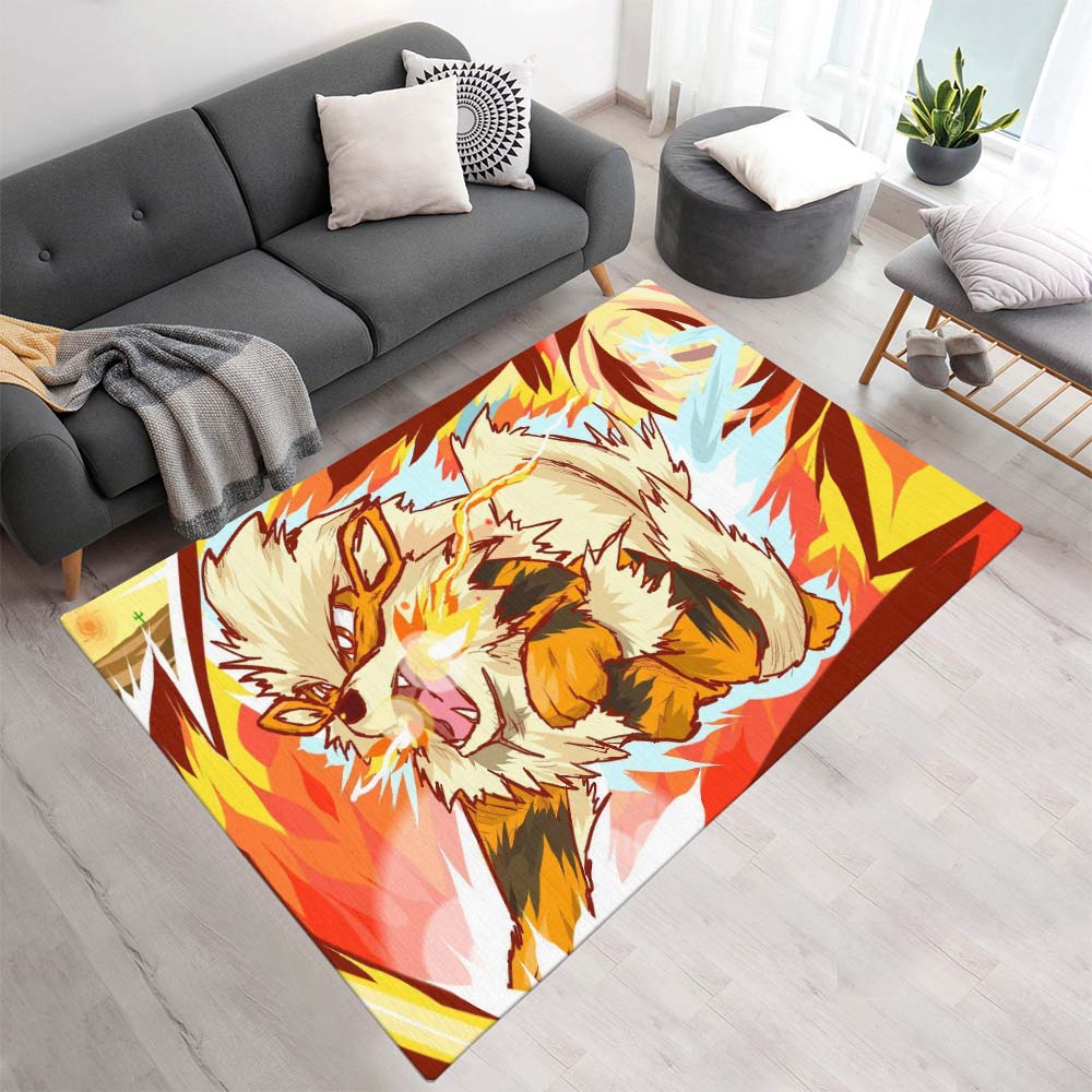 Arkani Pokémon Die Legende - Arcanine Pokemon The Legend Teppich - TOK