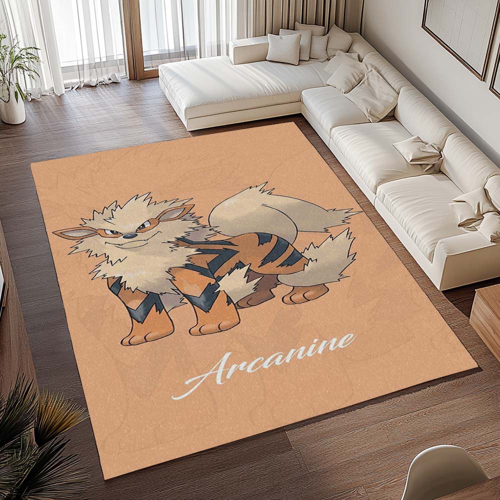 Arkani Pokémon Die Legende - Arcanine Pokemon The Legend 5 Teppich - TOK 2