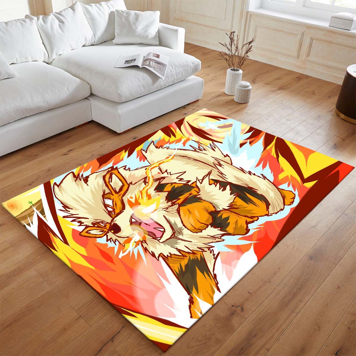 Arkani Pokémon Die Legende - Arcanine Pokemon The Legend Teppich - TOK 2