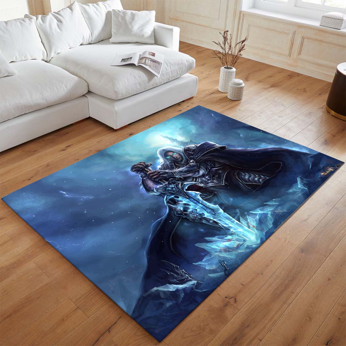 Arthas Menethil Der Lichkönig World of Warcraft WOW Teppich - TOK 2