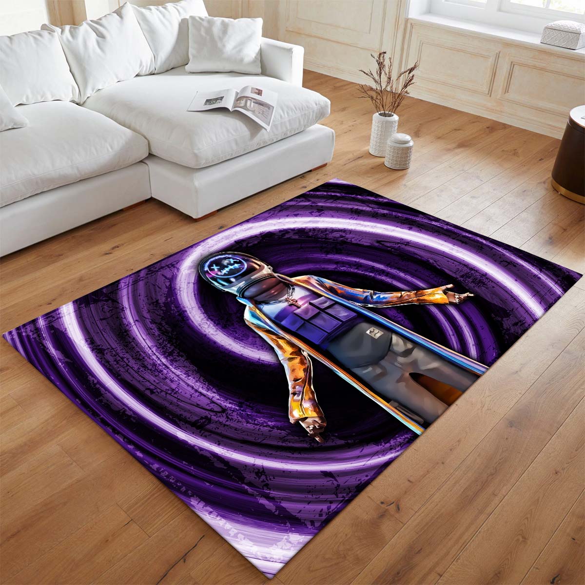 Astro Jack violett Fortnite-Skin Teppich - TOK 2