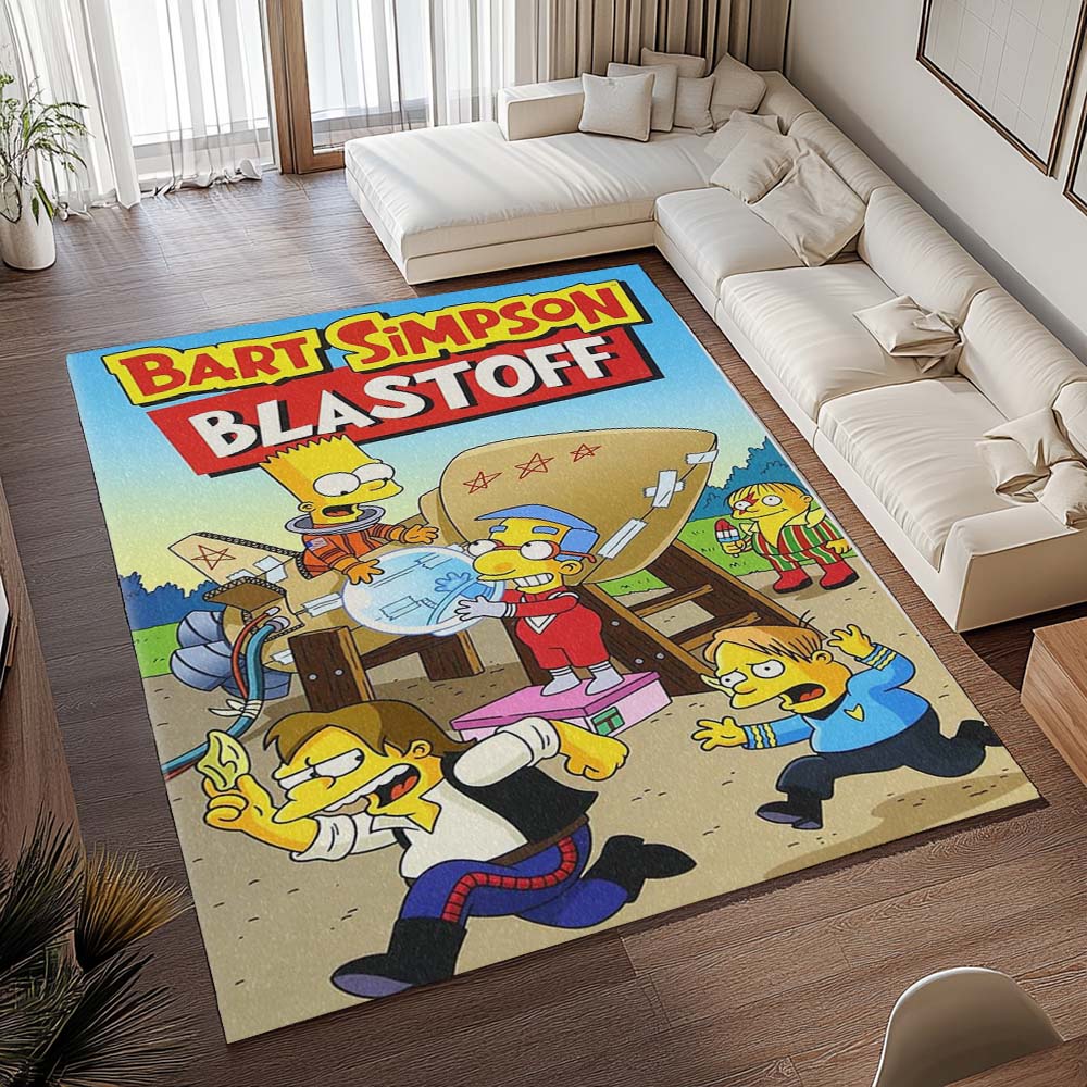 Bart Simpson – Raketenstart Teppich - TOK 2