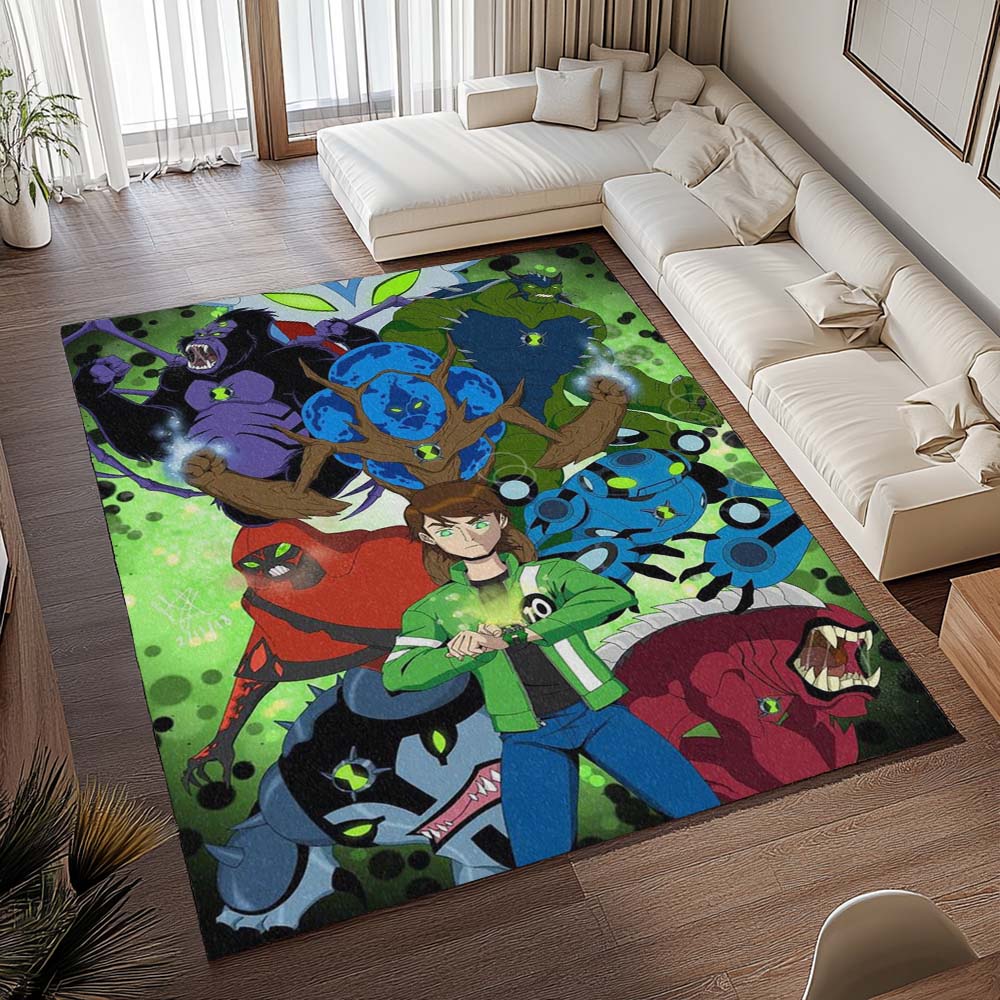 Ben 10 – Alle Charaktere 03 Teppich - TOK 2