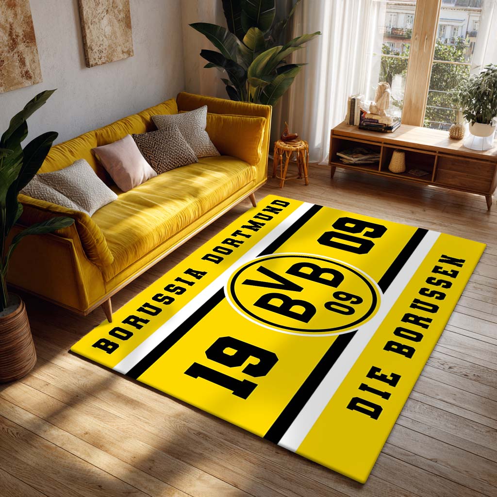 Borussia Dortmund - BVB Teppich - Design 02 - Teppich für Fans 2