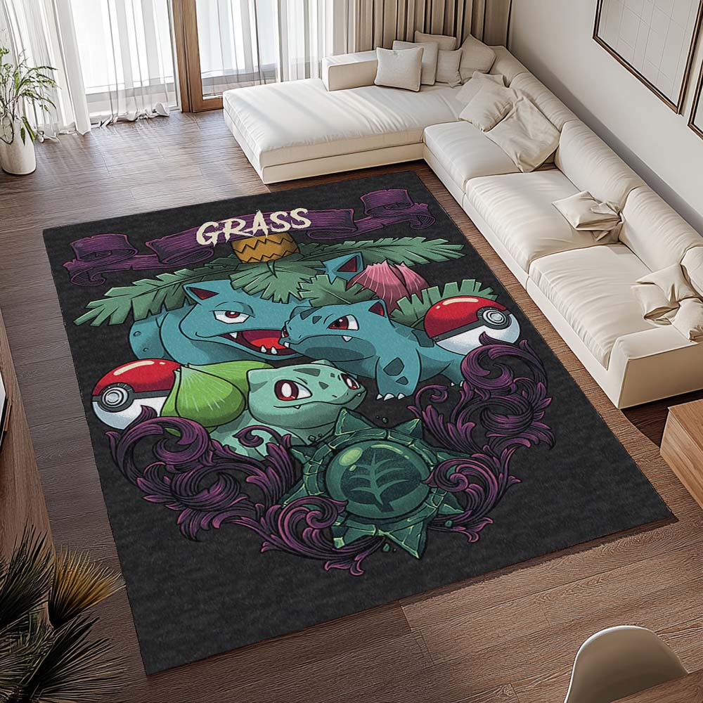 Bisasam – Pflanzen-Pokémon Teppich - TOK 2