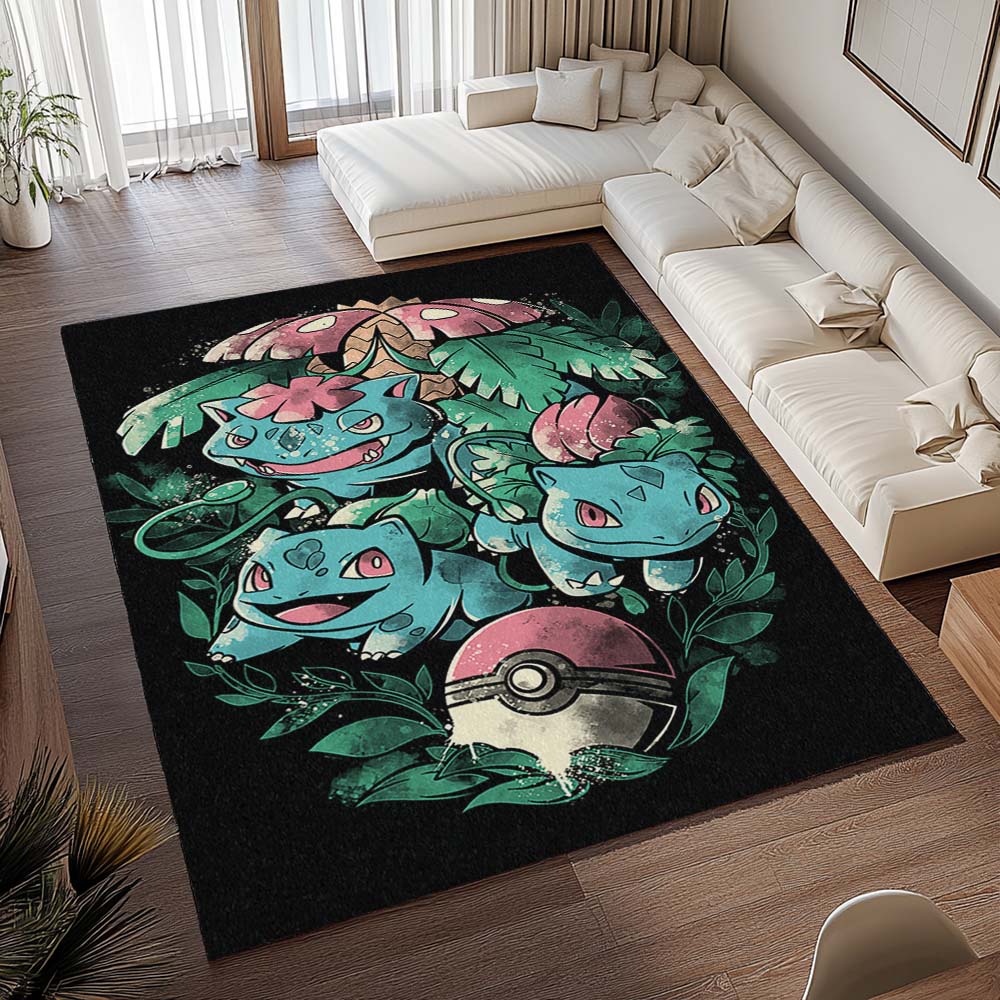 Bisasam – Pflanze/Gift – Pokémon Teppich - TOK 2