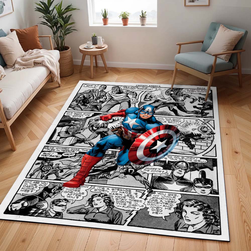 Captain America – Marvel 09 Teppich - TOK