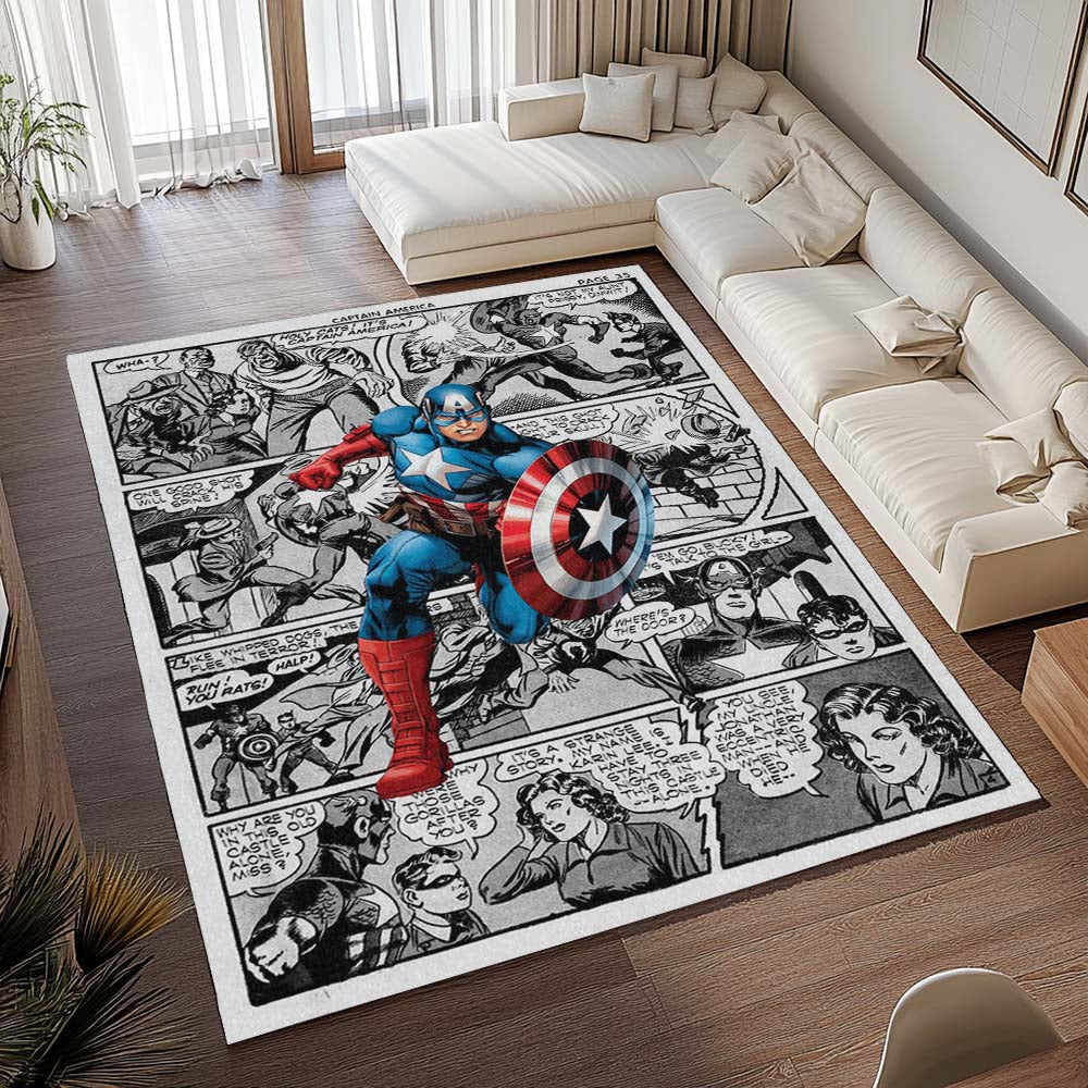 Captain America – Marvel 09 Teppich - TOK 2