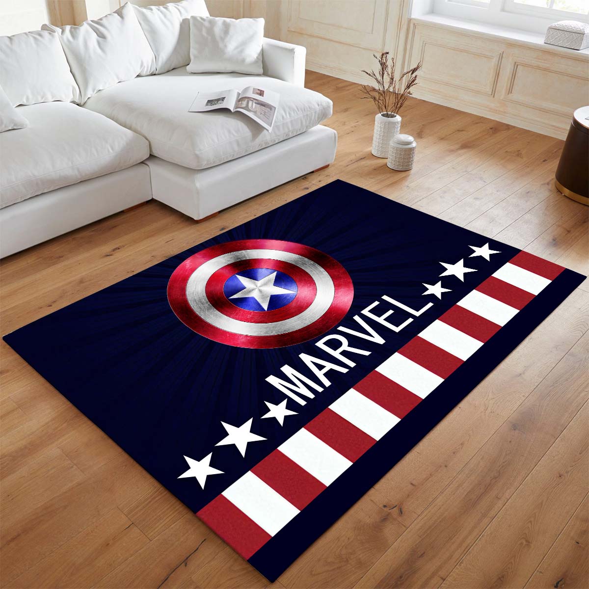 Captain America – Schild Teppich - TOK 2