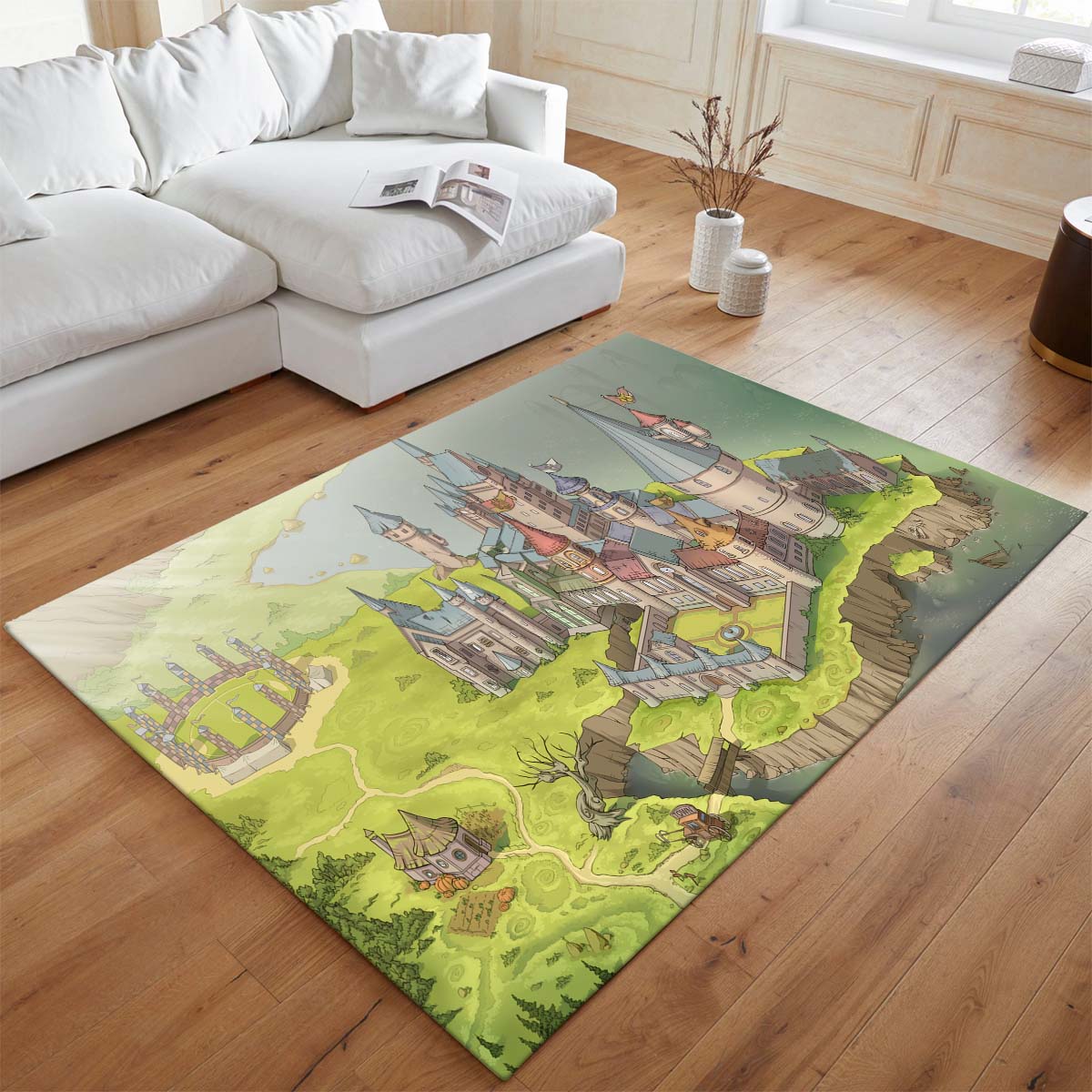 Schloss Hogwarts Harry Potter Teppich - TOK 2