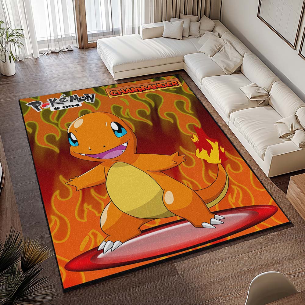 Glumanda Feuer-Pokémon - Charmander Fire Pokemon 3 Teppich - TOK 2