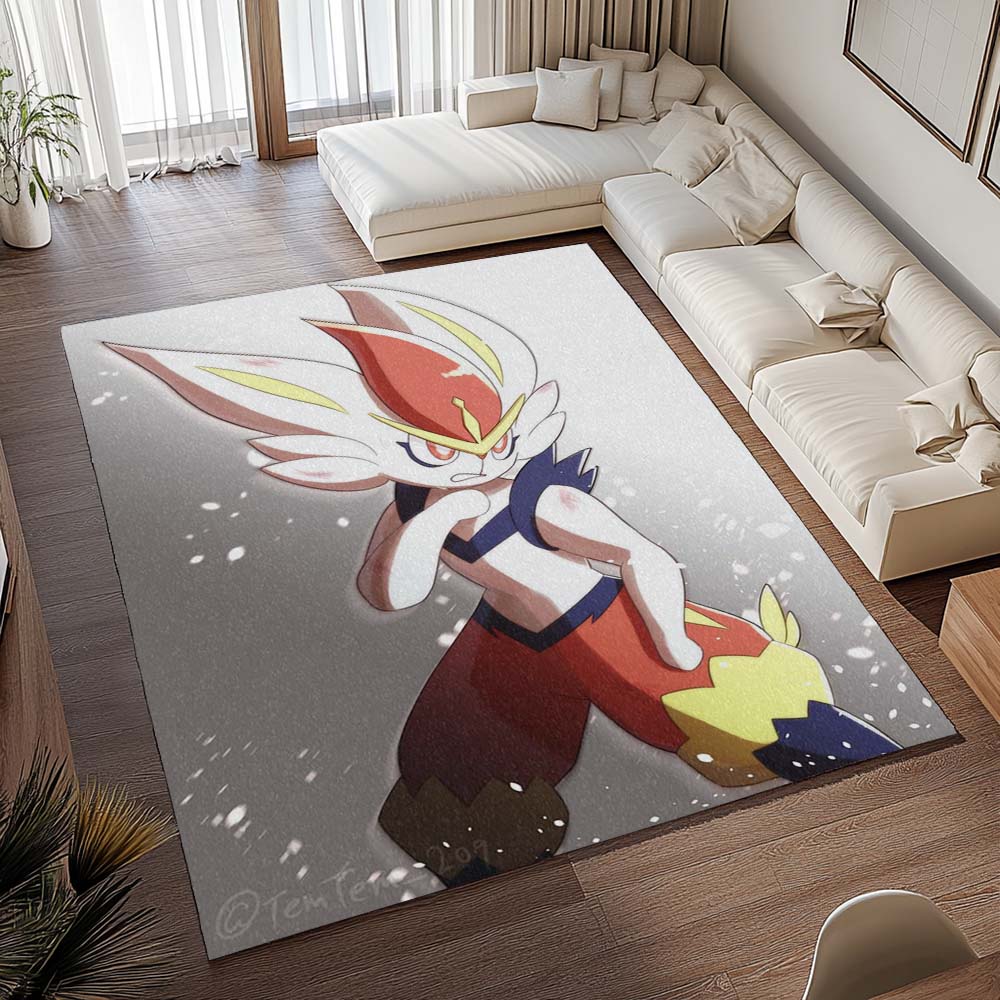 Liberlo Pokémon - Cinderace Pokemon 3 Teppich - TOK 2