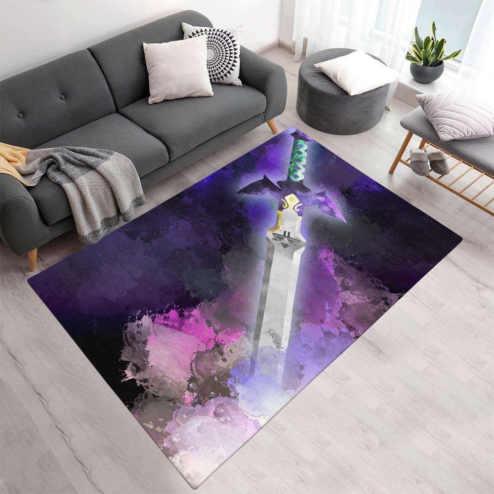 Dunkles Master-Schwert Die Legende von Zelda Teppich - TOK