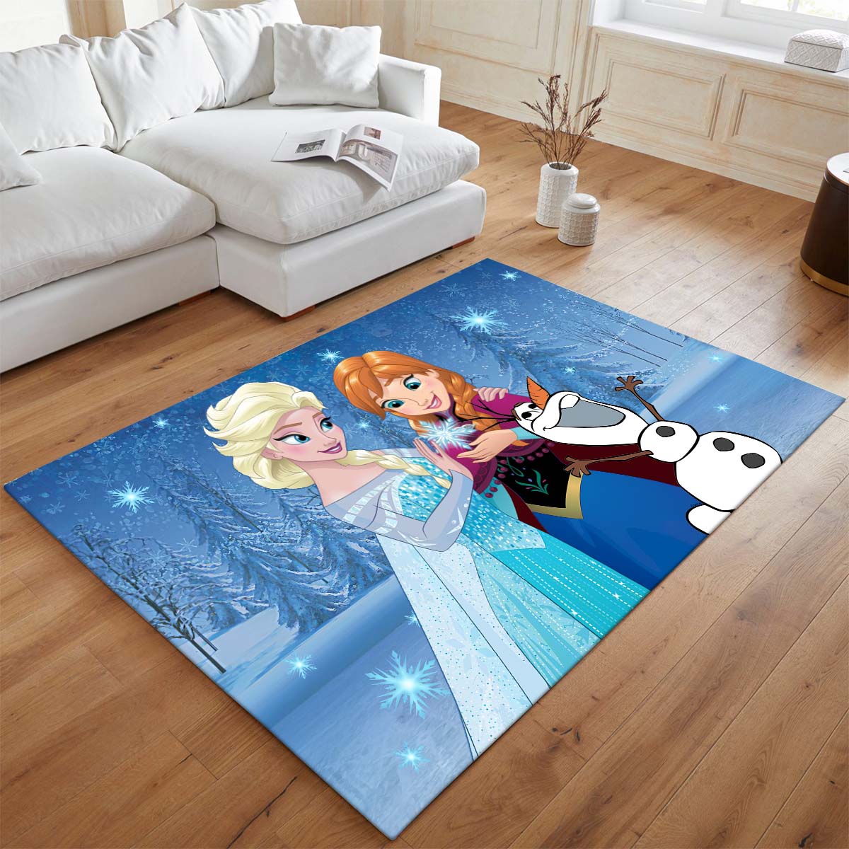 Disney Anna Elsa Frozen Alle Charaktere 1001 Teppich - TOK 2