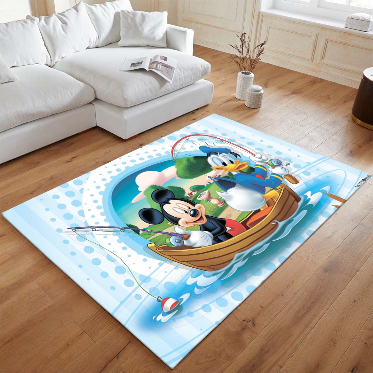 Disney – Donald Duck und Micky Maus Teppich - TOK 2