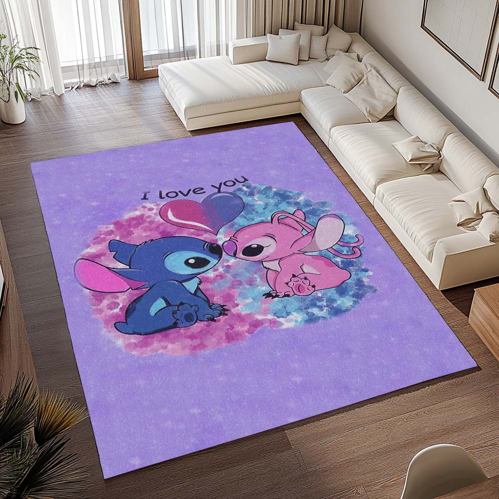 Disney Stitch und Angel verliebt 2 Teppich - TOK 2