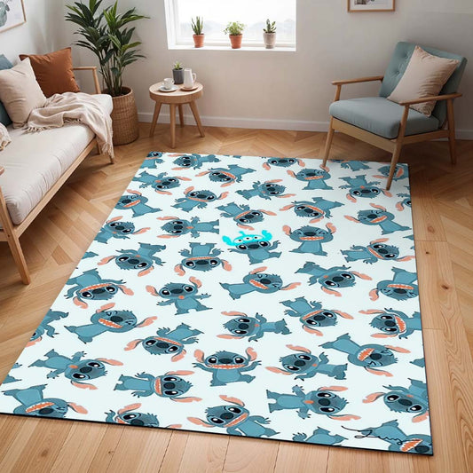 Disney Stitch mit blauem Hut Teppich - TOK