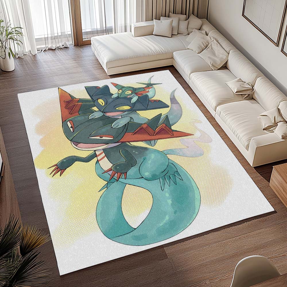 Katapuldra Pokémon - Dragapult Pokemon 7 Teppich - TOK 2