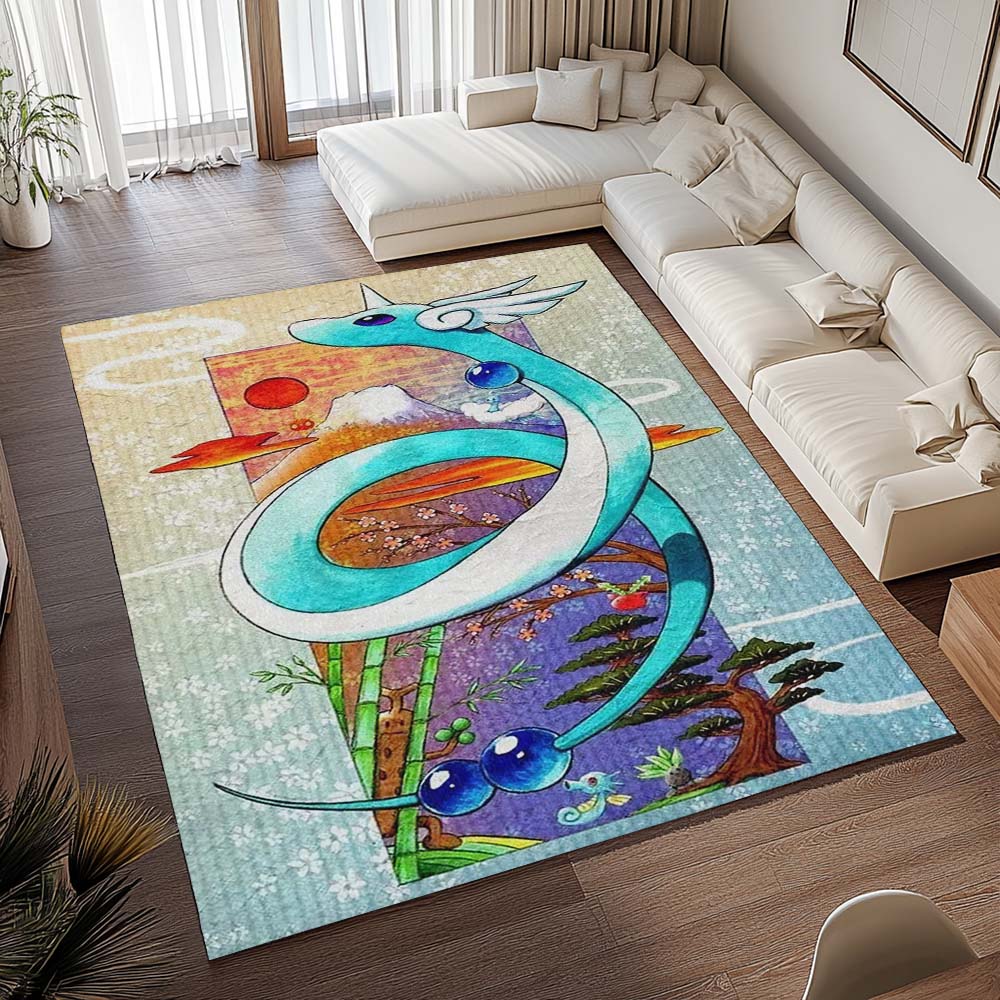 Dragonir Pokémon - Dragonair Pokemon Teppich - TOK 2