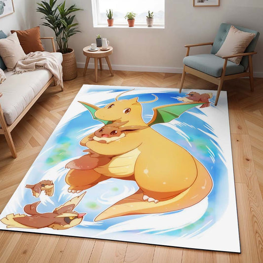Dragoran Pokémon  - Dragonite Pokemon 5 Teppich - TOK