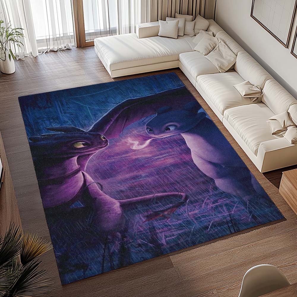 Drachen – Ohnezahn und Tagschatten 13 - Dragons Teppich - TOK 2