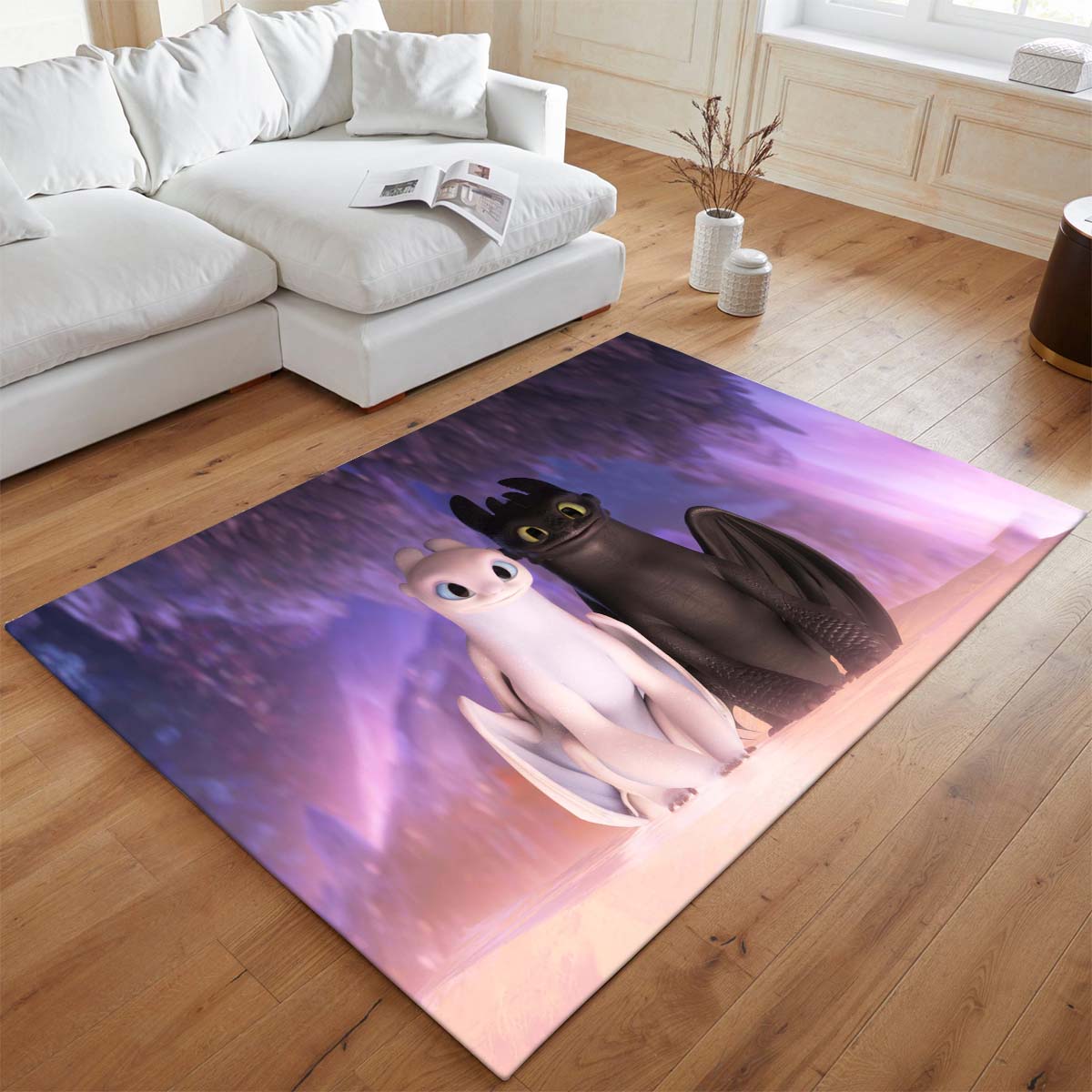 Drachen – Ohnezahn und Tagschatten 14 - Dragons Teppich - TOK 2