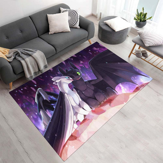 Drachen – Ohnezahn und Tagschatten 4 - Dragons Teppich - TOK