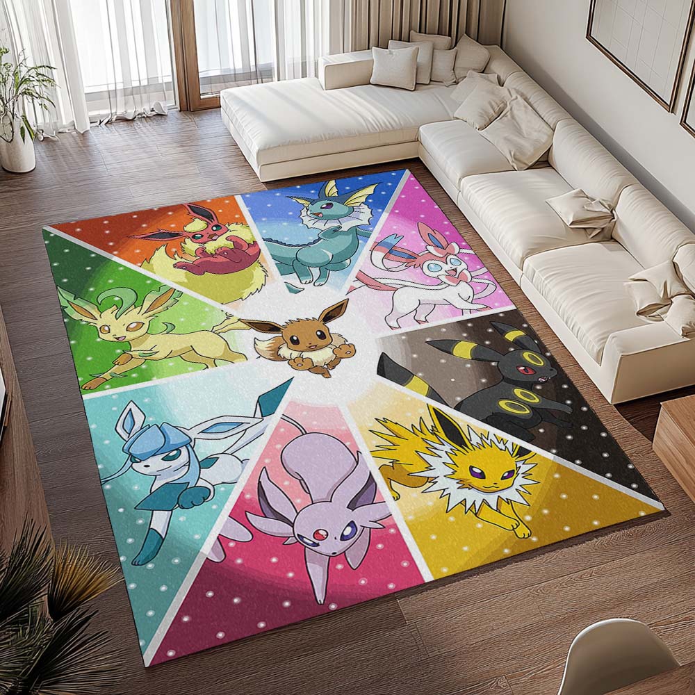 Pokeball Entwicklung Pokémon 5 Teppich - TOK 2