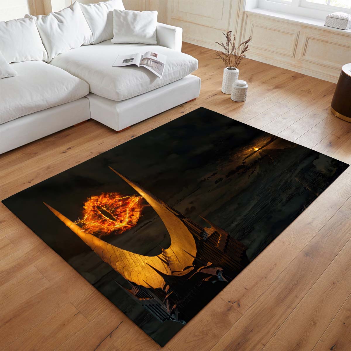 Auge von Sauron aus Der Herr der Ringe Teppich - TOK 2