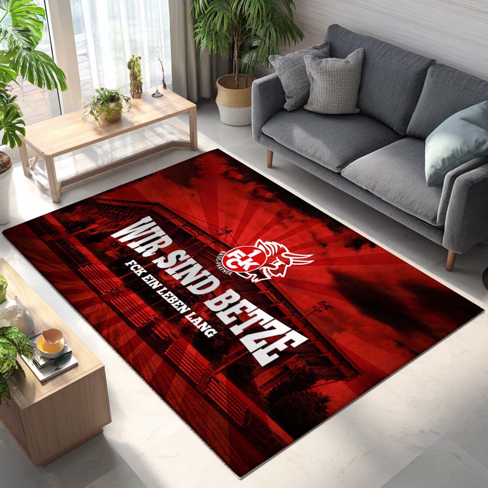1. FC Kaiserslautern - FCK Teppich - Design 03 - Teppich für Fans