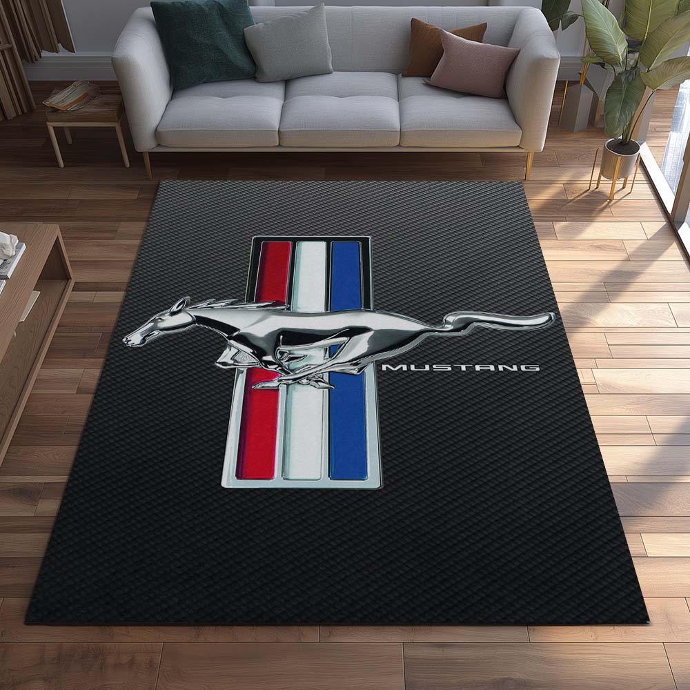 Ford Mustang Teppich - Teppich mit Automotiv-Motiv-2