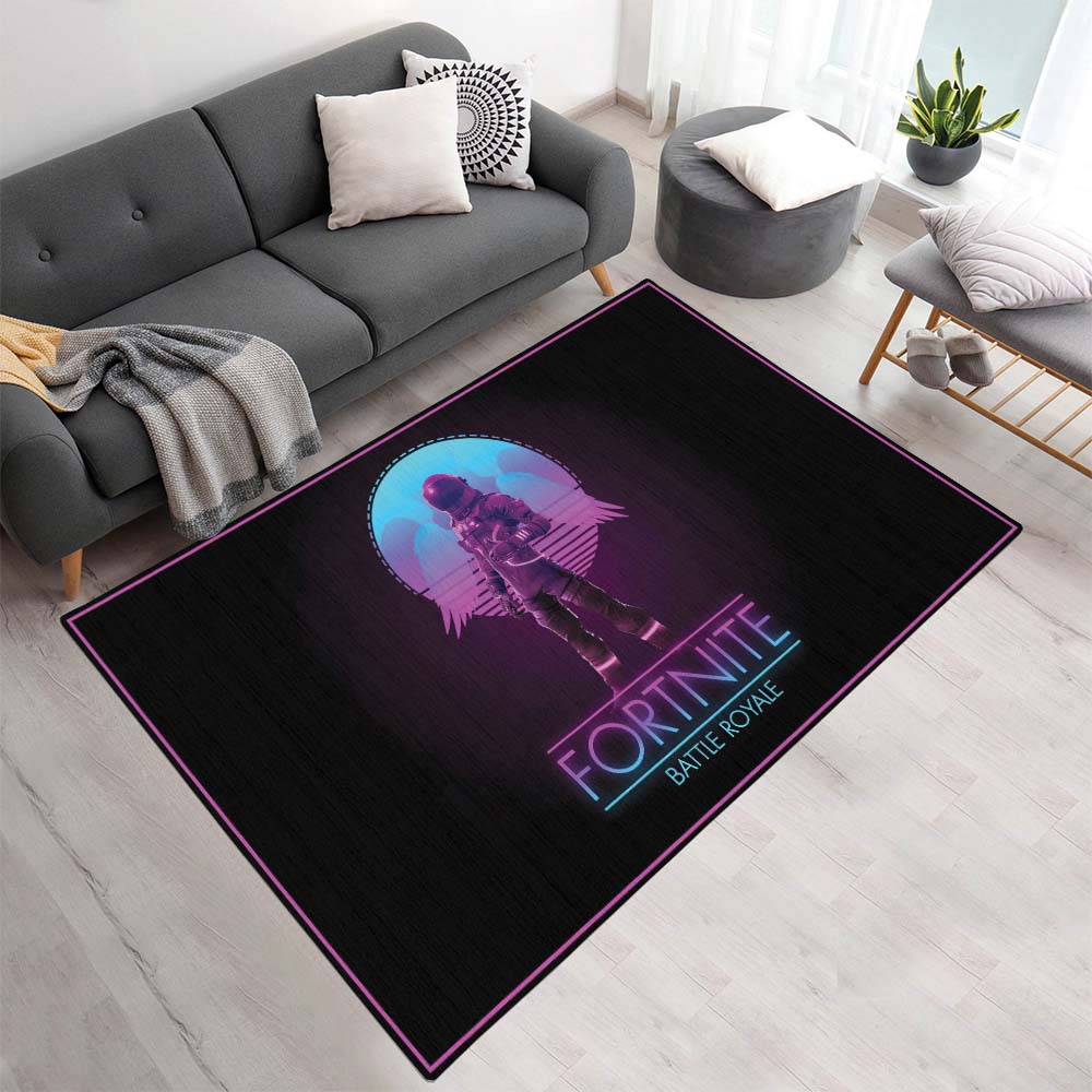 Fortnite Battle Royale Weltraum Galaxie Retro Stil Teppich - TOK