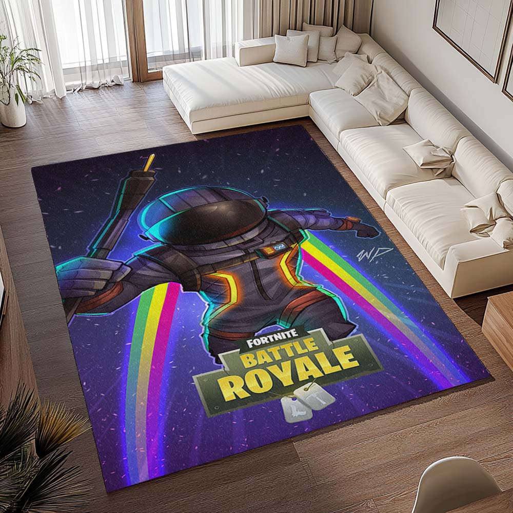 Fortnite Battle Royale Weltraum Galaxie Teppich - TOK 2