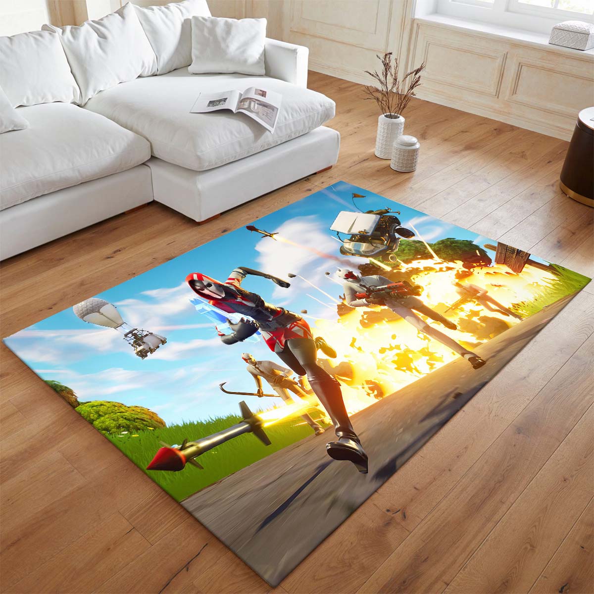 Fortnite Explosion Weglaufen Teppich - TOK 2