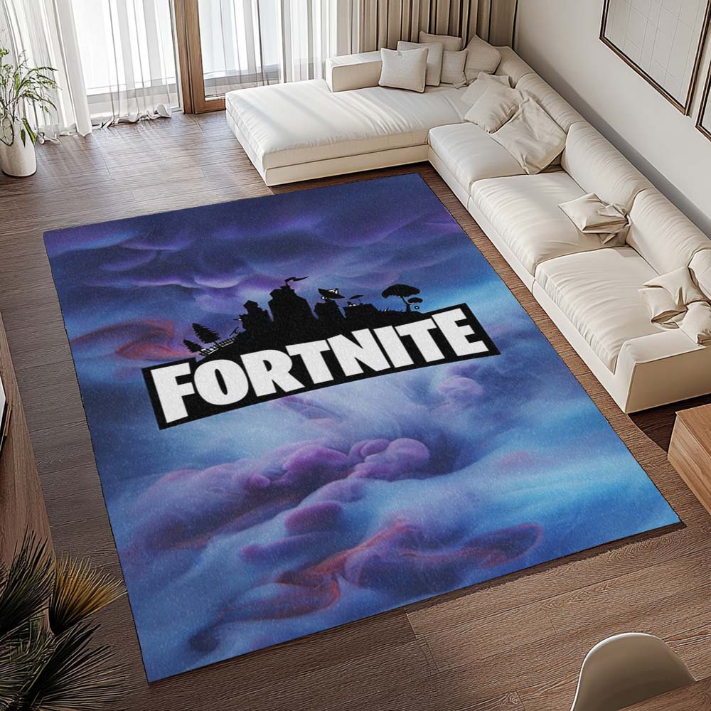 Fortnite Himmel und Logo Teppich - TOK 2