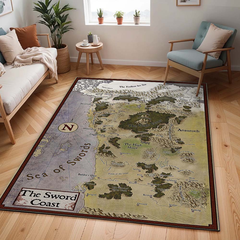 Game of Thrones Karte 05 Teppich - TOK