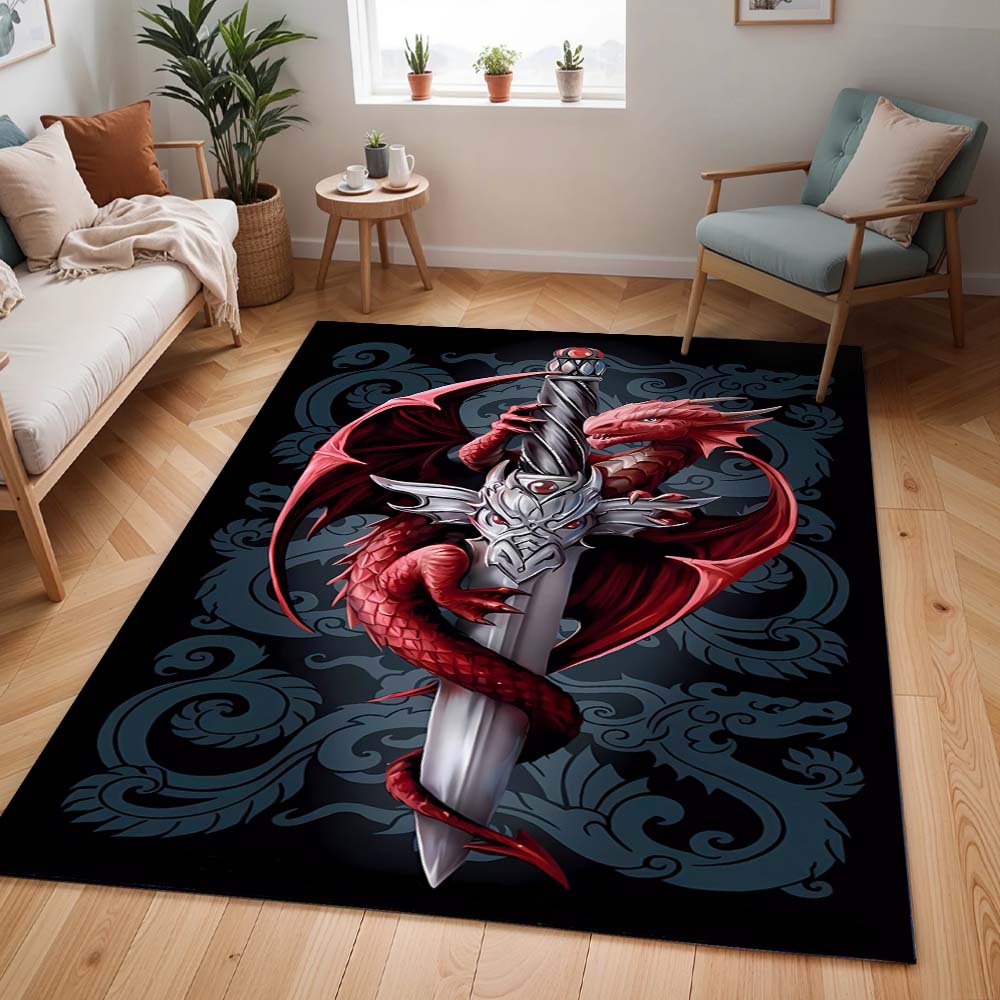 Game of Thrones Schwert und Drache Teppich - TOK