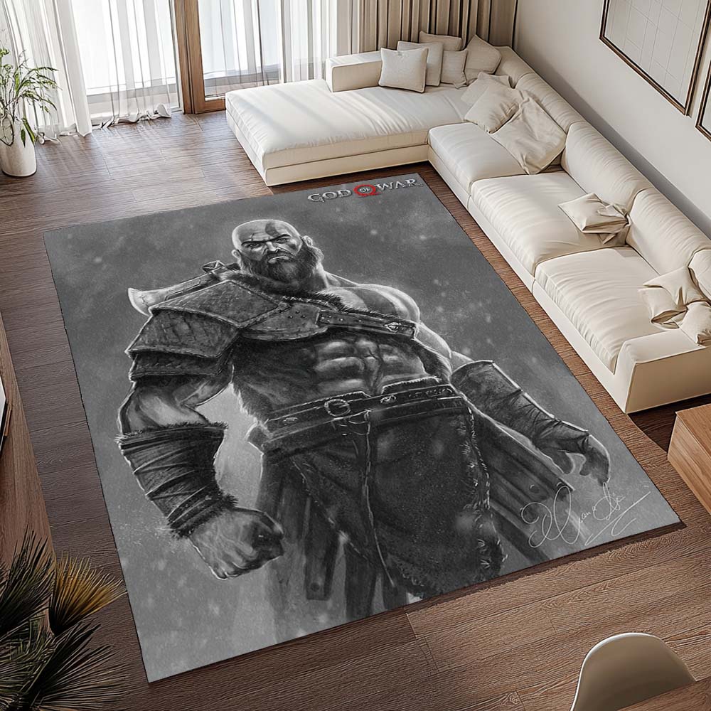 God of War Ragnarök Kratos Geist von Sparta 8 Teppich - TOK 2