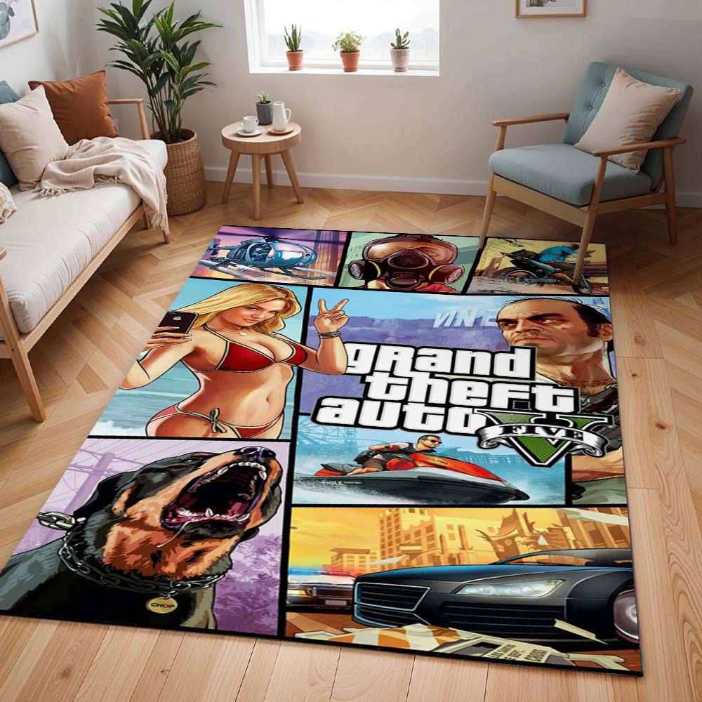 Grand Theft Auto V GTA 5 Trevor Philips und Charaktere Teppich - TOK