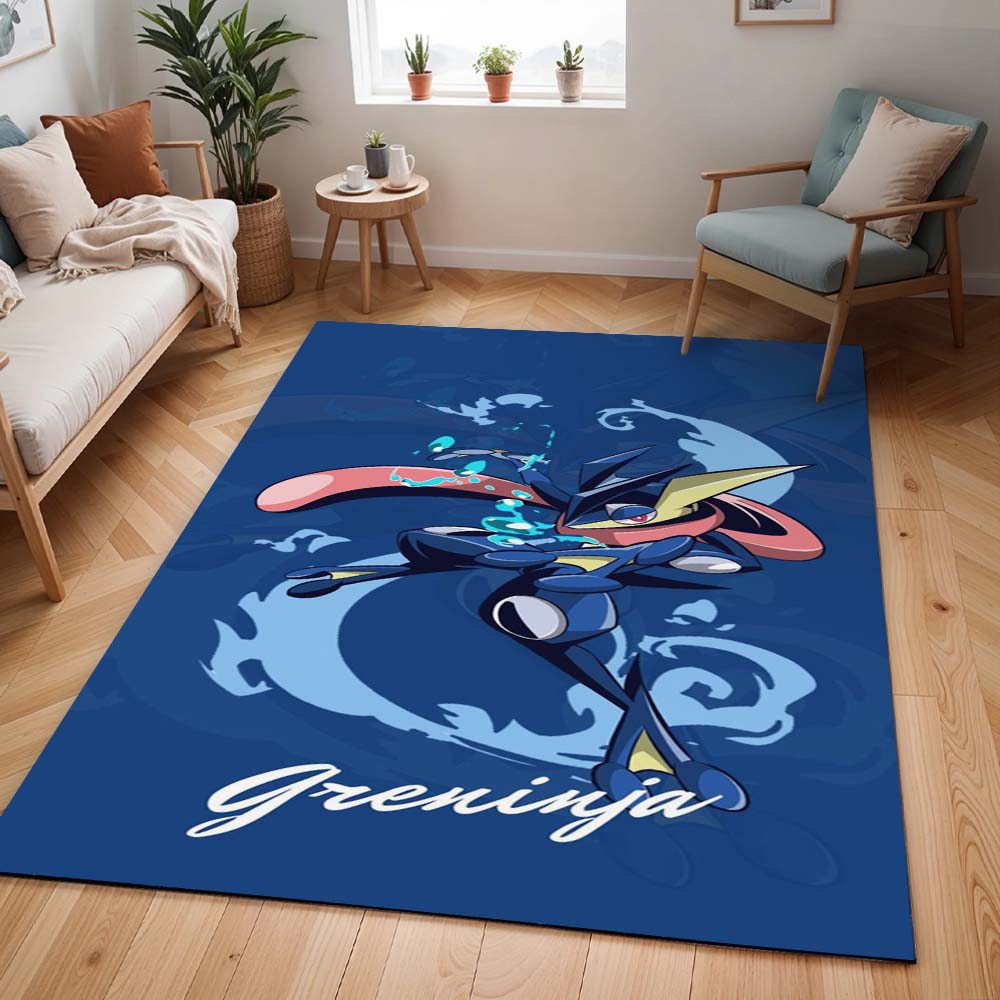 Quajutsu Pokémon - Greninja Pokemon 3 Teppich - TOK